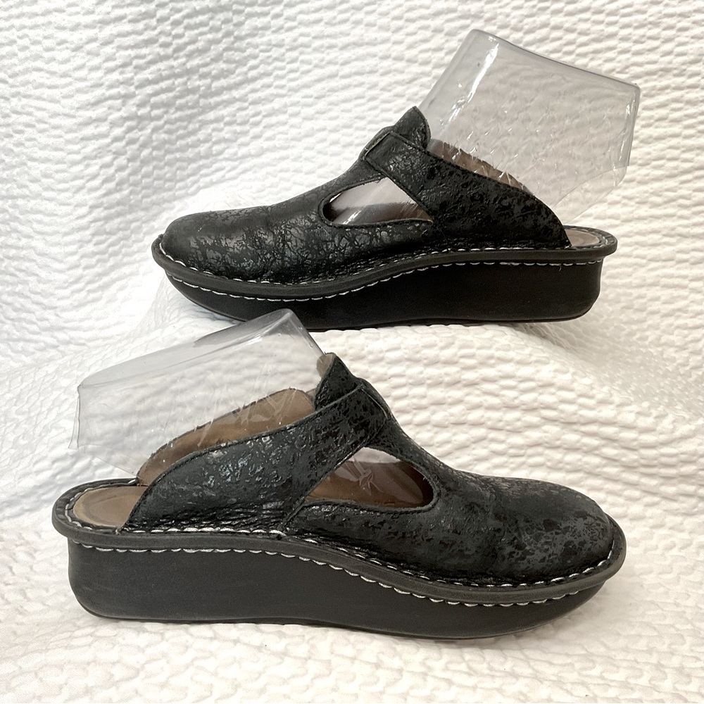 Alegria Black Clog Size 37 - Picture 2 of 9